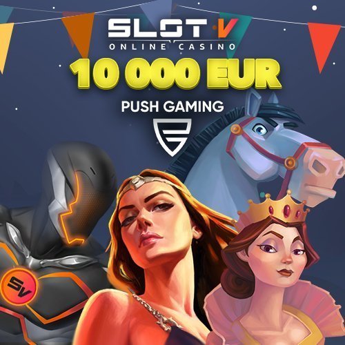 В SlotV турнир PushGaming на €10000 + лотерея на €10000